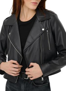 Bikerjacke Only Carmen Schwarz für Damen