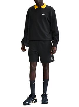 Kurze Nike Air schwarze Hose für Herren.