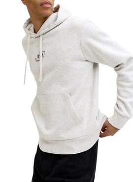 Sweatshirt Jack and Jones Corp grau für Herren