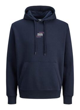 Sweatshirt Jack and Jones Corp Navy für Herren