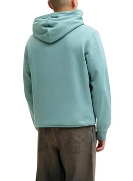 Sweatshirt Jack and Jones Corp türkis für Herren