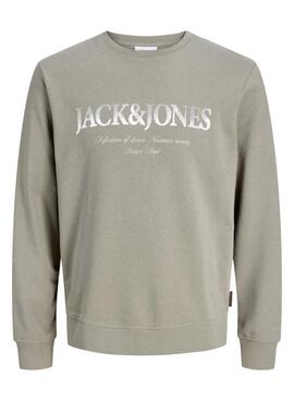 Sweatshirt Jack and Jones Devin in Grün für Herren