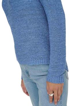 Pullover Only Geena blau für Frauen.