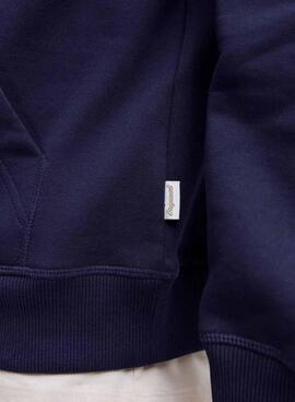 Pullover Jack and Jones Norrebo in Marineblau für Herren.