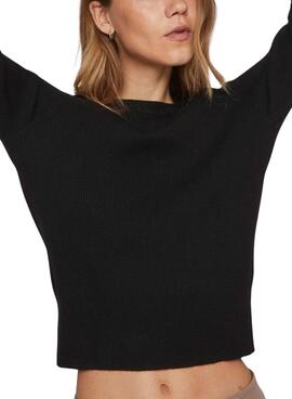 Pullover Vila Vicomfy schwarz für Damen