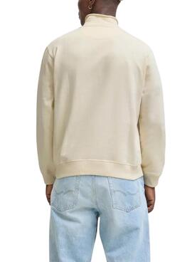 Sweatshirt Jack and Jones Norrebro beige für Herren