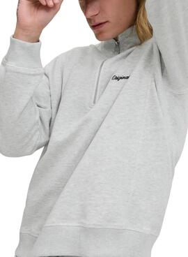 Sweatshirt Jack and Jones Norrebro grau für Herren.