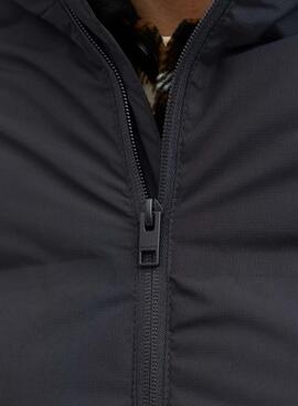 Gepolsterte Jacke von Jack and Jones Soho in Schwarz für Herren.