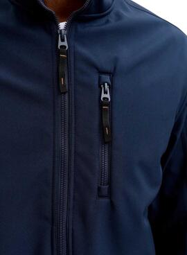 Jack and Jones Parker Blaue Herrenjacke