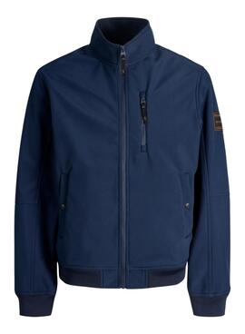 Jack and Jones Parker Blaue Herrenjacke
