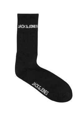 Pack Socken Jack and Jones Melvin Schwarz für Herren