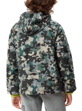 Jacket Napapijri Rainforest Camouflage For Boy