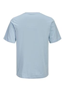 T-Shirt Jack and Jones Rain in Blau für Herren