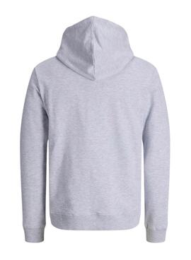 Sweatshirt Jack and Jones Rain in grau für Herren.