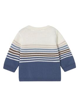 Mayoral Jersey in Blau und Beige für Babys