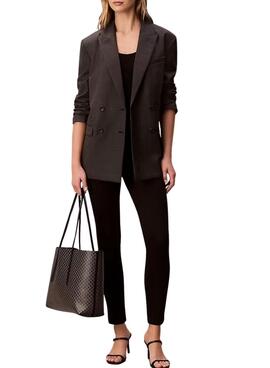 Handtasche Calvin Klein Jeans Tote monogrammiert für Damen.