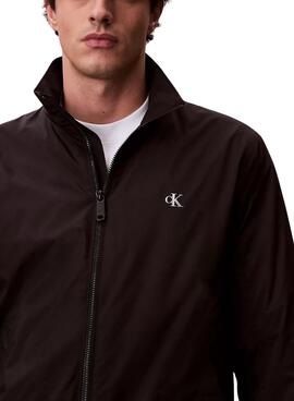 Calvin Klein Jeans Harrington Schwarze Jacke für Herren.