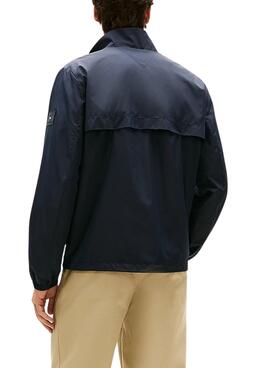 Tommy Hilfiger Marken-Blouson in Marineblau für Herren