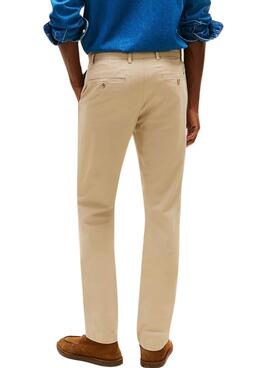 Hose Tommy Hilfiger Denton beige für Herren