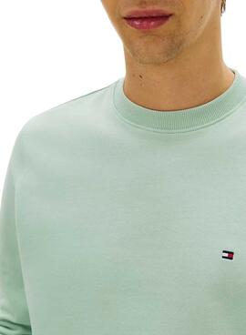 Grundlegende Tommy Hilfiger Kapuzenpullover in Mintgrün für Herren