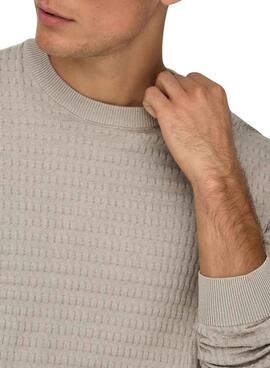Nur das Jersey Only and Sons Berry beige für Herren.