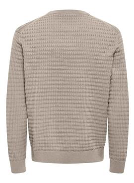 Nur das Jersey Only and Sons Berry beige für Herren.