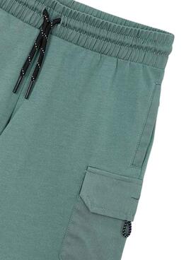 Bermuda Mayoral kombiniertes Grün für Jungen