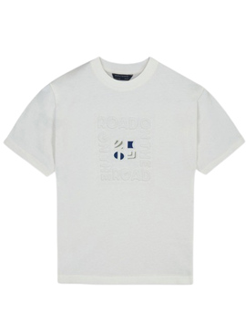 T-Shirt Mayoral On The Road weiß für Jungen