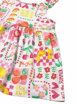 Kleid Mayoral mit bunten Früchten für Baby