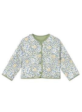 Grüne, umkehrbare Mayoral Jacke für Babys