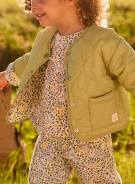 Grüne, umkehrbare Mayoral Jacke für Babys