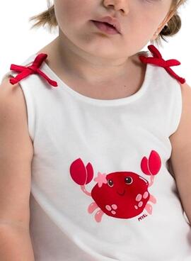 Set Mayoral in Rot und Weiß für Baby