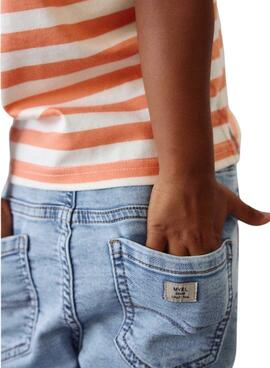 Bermuda Jeans Jogger von Mayoral in Blau für Jungen