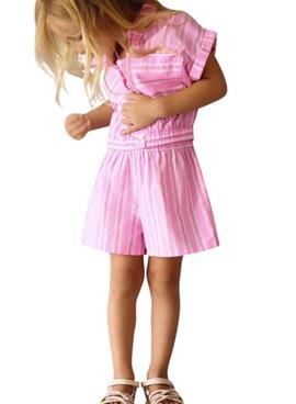 Set Mayoral rosa gestreift für Mädchen