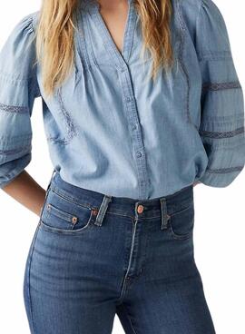 Lederhose Levis 724 für Damen