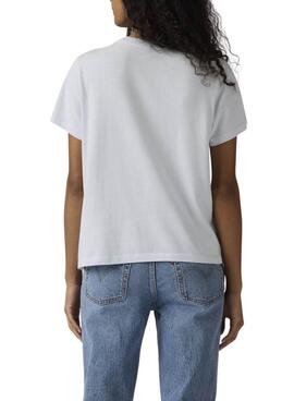 Levis Basic T-Shirt in Blau für Damen