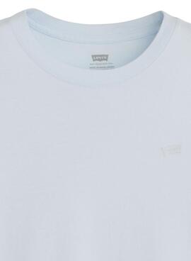 Levis Basic T-Shirt in Blau für Damen