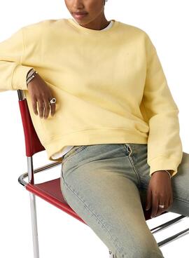 Levis Everyday Gelbes Sweatshirt für Damen