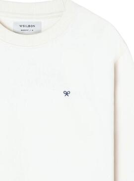 Pullover Silbon Club Saint Tropez beige für Herren