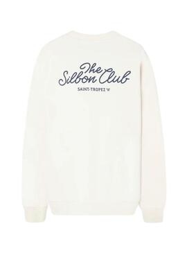 Pullover Silbon Club Saint Tropez beige für Herren