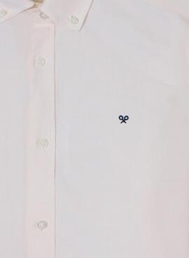 Hemd Silbon Oxford gestreiftes Gelb für Herren