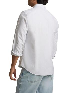 Hemd Silbon Oxford blau gestreift für Herren