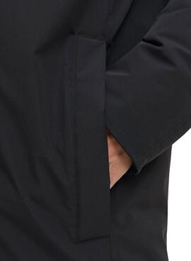 Parka Jack and Jones Wood schwarz für Herren.