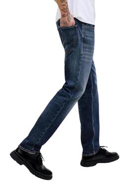 Jeans Jack und Jones Mike blau für Herren