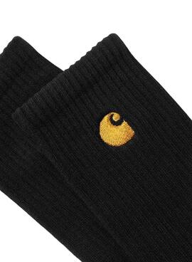 Socken Carhartt Chase Schwarz für Männer und Damen