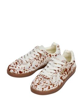 Sneakers Pepe Jeans Ball Chic Tiermuster für Damen