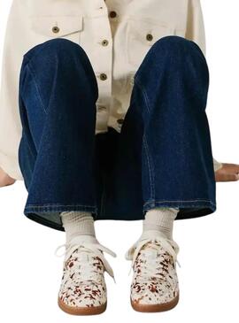 Sneakers Pepe Jeans Ball Chic Tiermuster für Damen