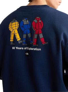 Sweatshirt The North Face Summit in Marineblau für Herren