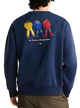 Sweatshirt The North Face Summit in Marineblau für Herren