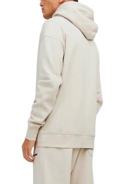 Sweatshirt Jack and Jones Vesterbro beige für Herren